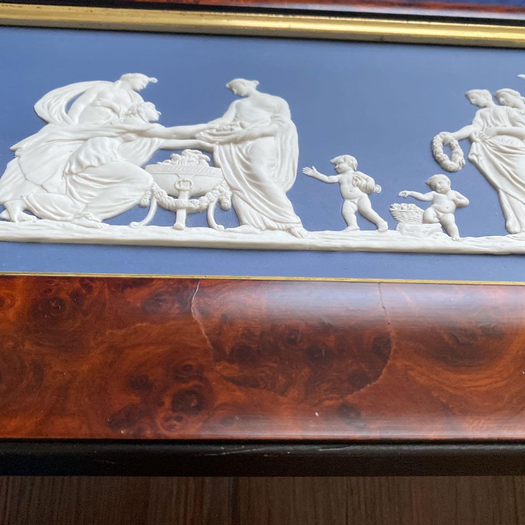 世界限定200枚　ウェッジウッド　ジャスパー　レリーフ額