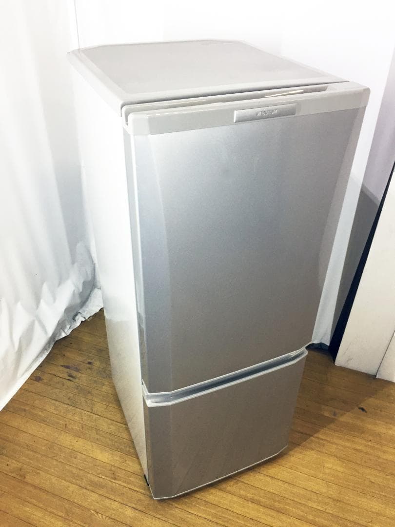 送料無料♦三菱 146L 冷蔵庫【♦MR-P15X-S】