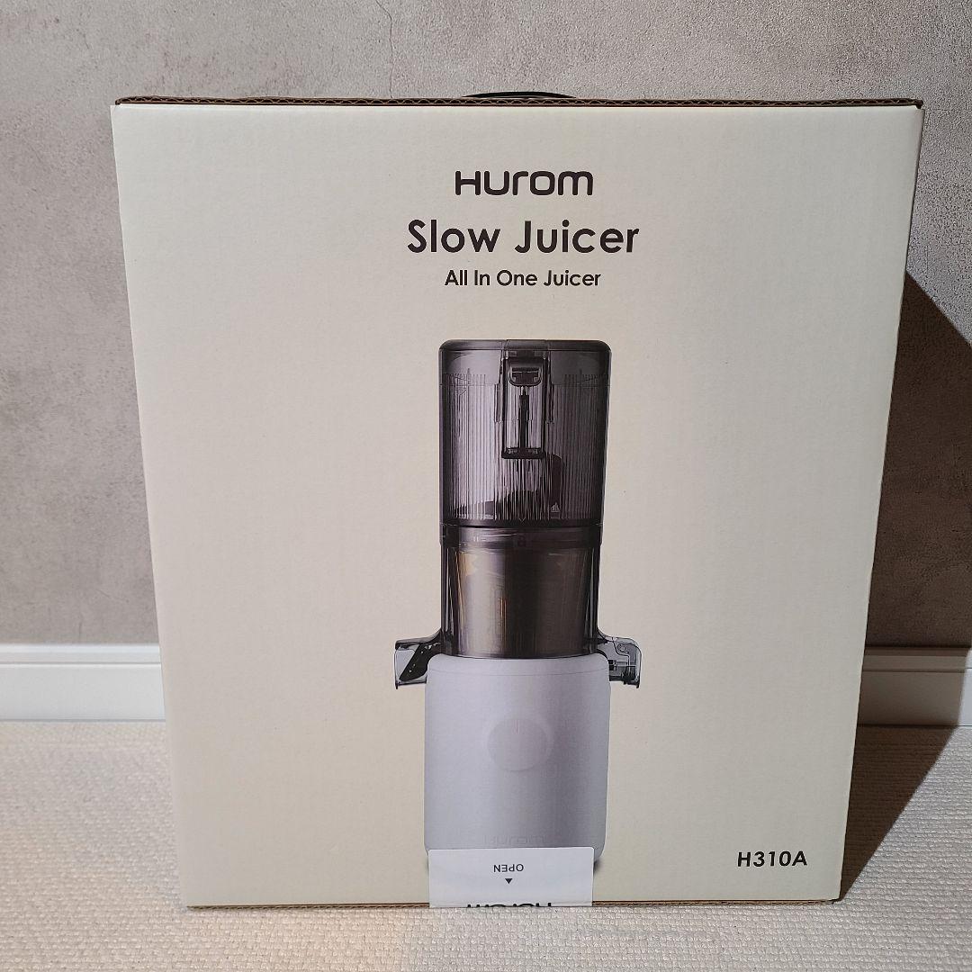 HUROM　ヒューロム スロージューサー　 H310A　ホワイト