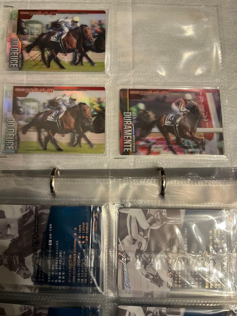 サラブレッドホースコレクション ノーマルカードコンプ。 サイン16/30枚コンプ