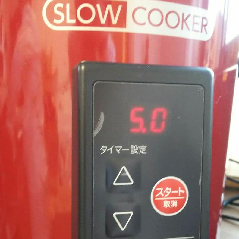 TWINBIRD タイマー付スロークッカー EP-D727R レッド