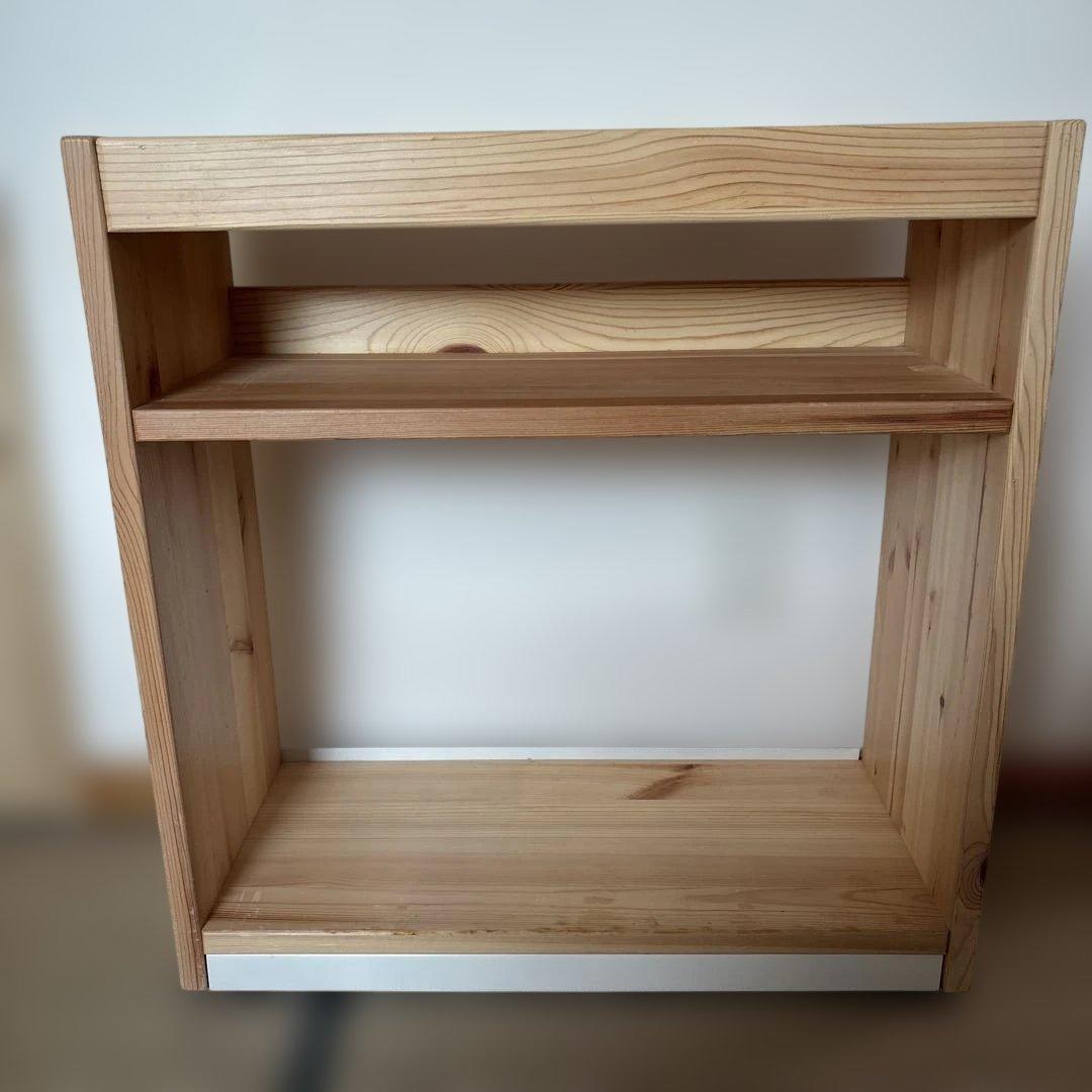 無印良品 パイン材デスク デスクワゴンセット1