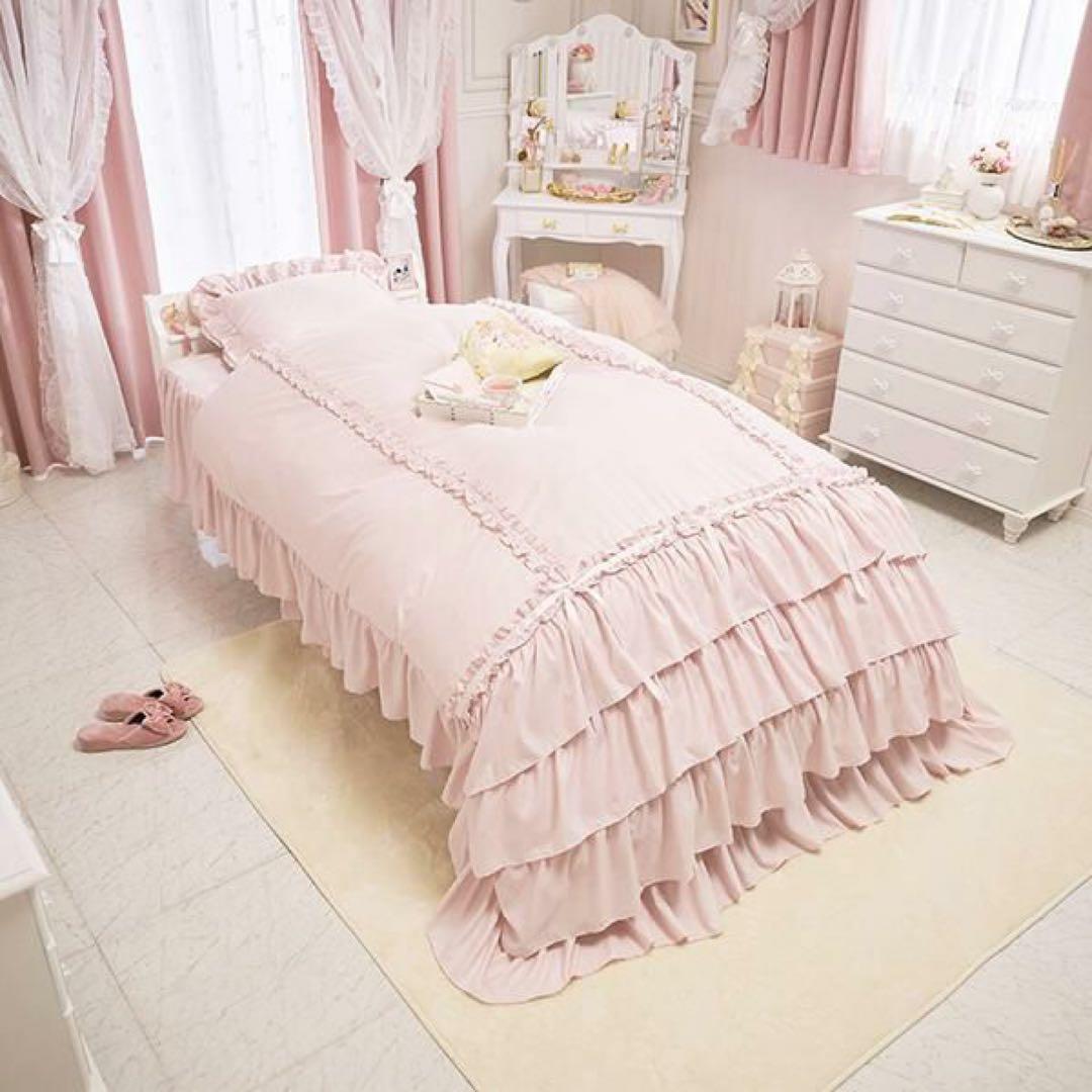 ロマンティックプリンセス ミルフィーユ布団カバー ベッドシーツ セット ロマプリ