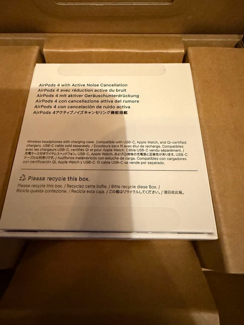 AirPods 4 本体 アクティブノイズキャンセリング搭載モデル