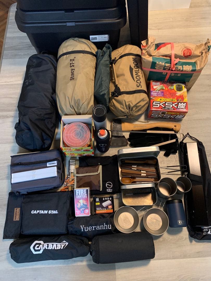 キャンプ用品セットテントコットタープ/ogawa captainstack