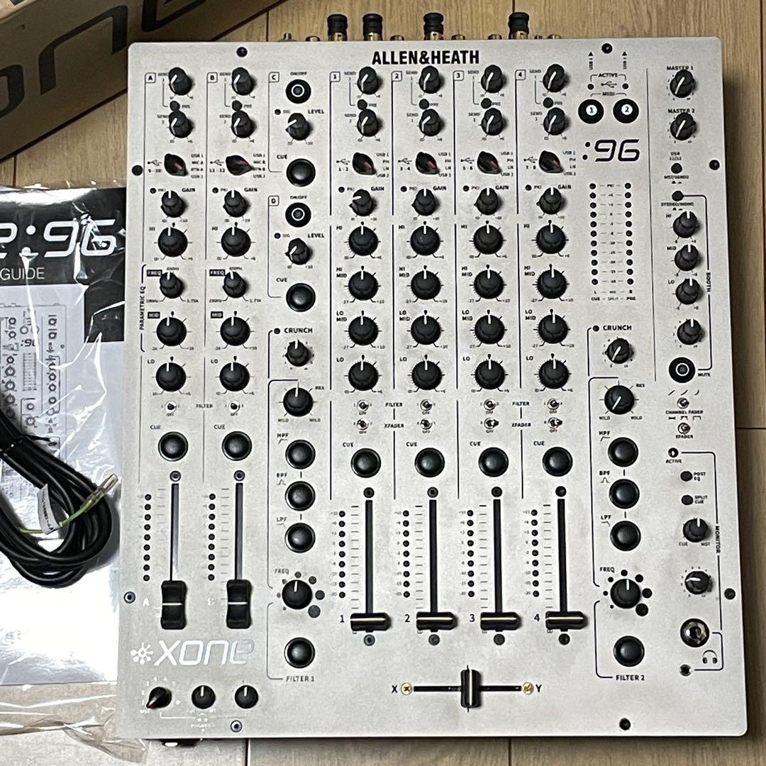 ALLEN&HEATH XONE96 アレヒ DJミキサー 高音質 プリアンプ