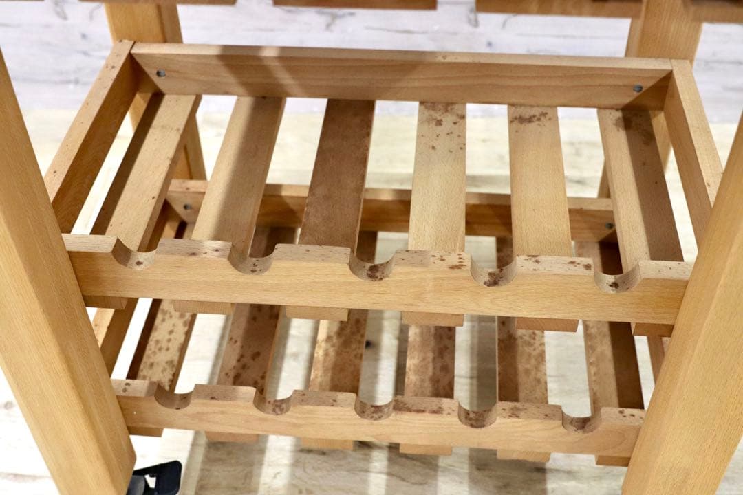 GMHS457○SERVUS ワインラック キャスターラック イタ