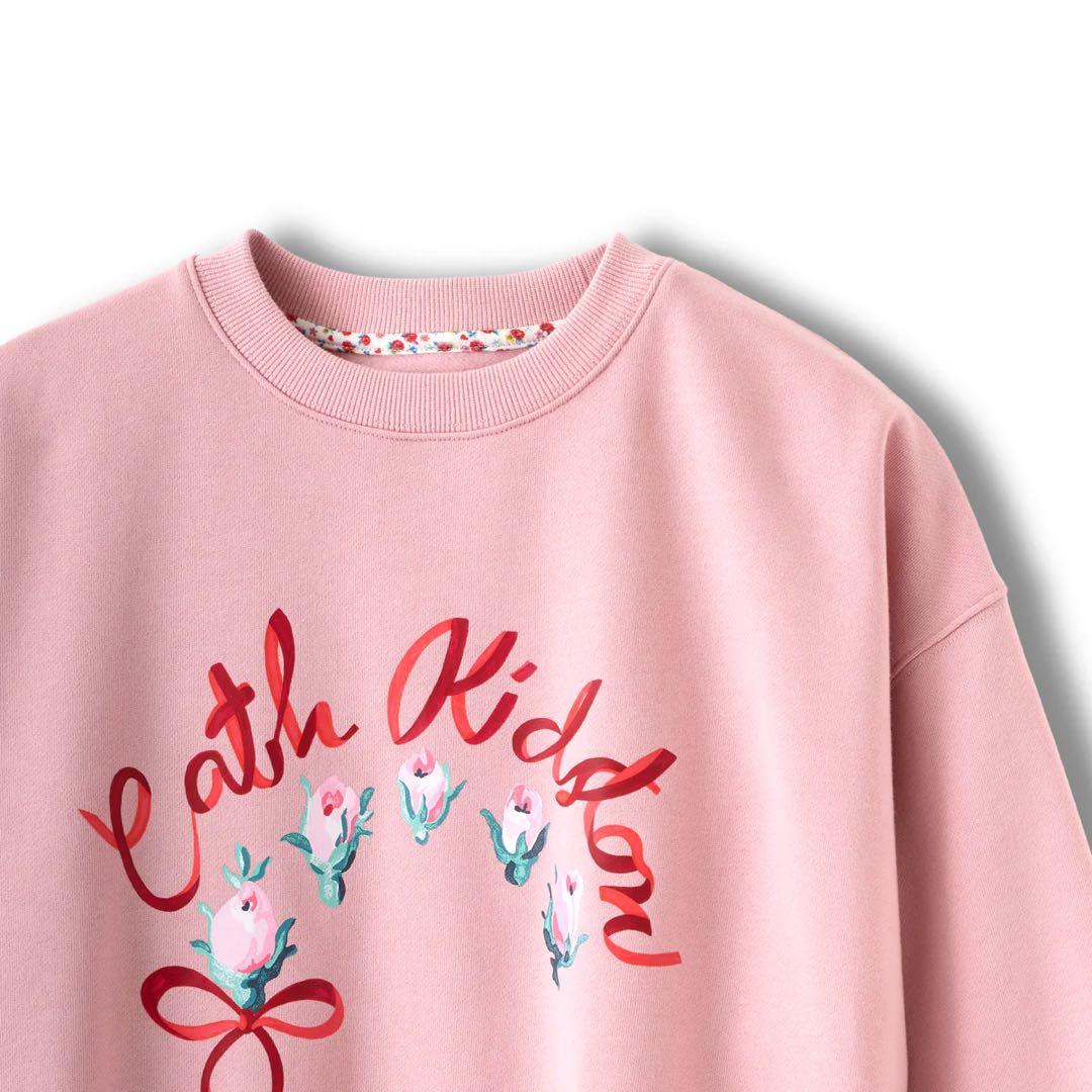 【新品未開封/匿名配送】CathKidston 裏起毛スウェット ピンク