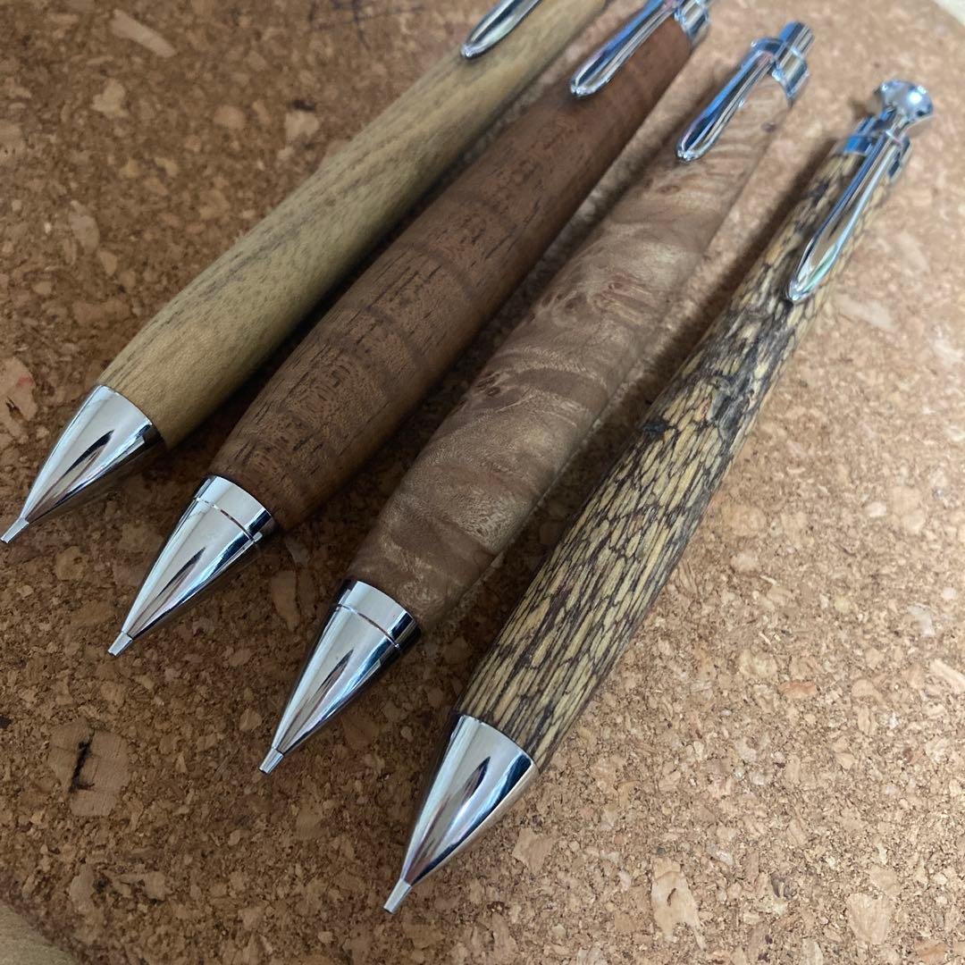 木軸シャーペンまとめ売り　激安‼️ 野原工芸　工房楔