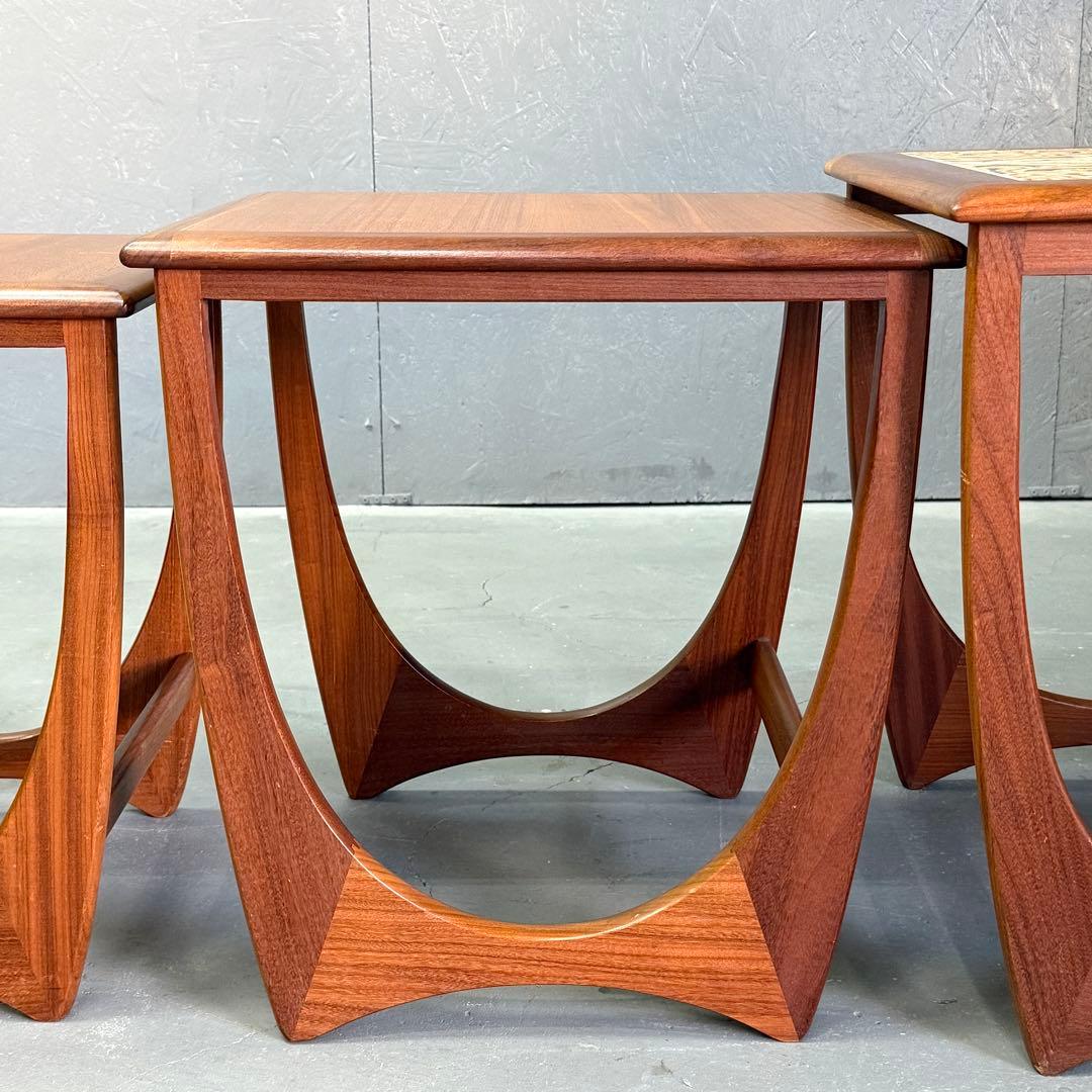 G-PLAN(ジープラン) Astro タイルトップ ネストテーブル (501)