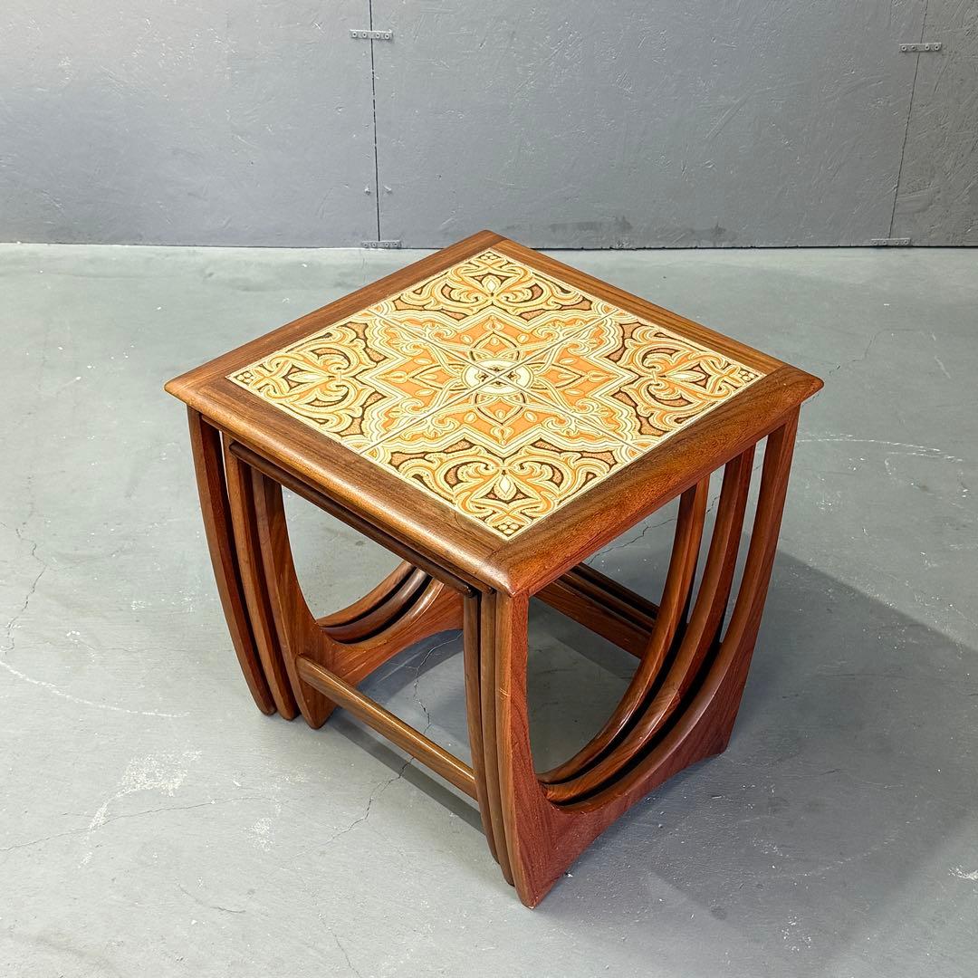 G-PLAN(ジープラン) Astro タイルトップ ネストテーブル (501)