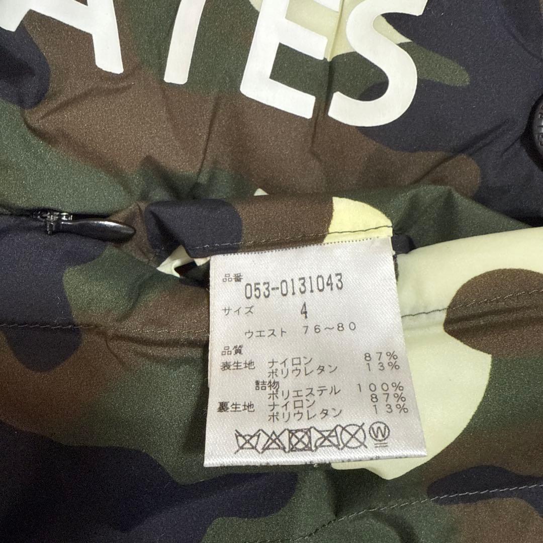 PEARLY GATES パーリーゲイツ★中綿パンツ 迷彩 カモフラ ゴルフ