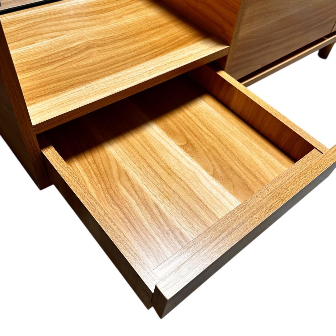 【送料無料】ドレッサーテーブル 木製ローテーブル 引き出し収納付き