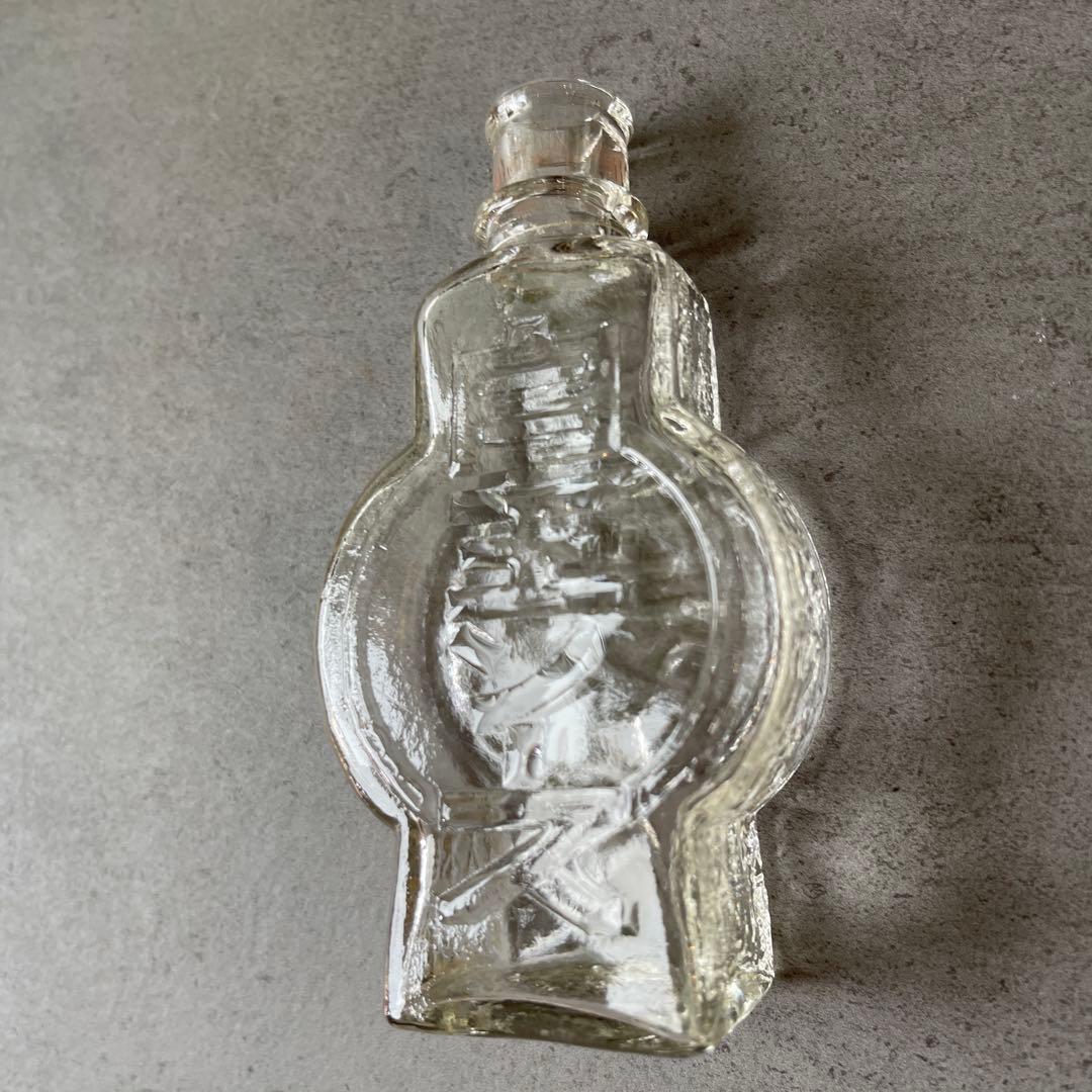 白玉ソース　アンティーク　ガラスボトル　大日本大阪野村吟醸　注ぎ口汚れあり希少