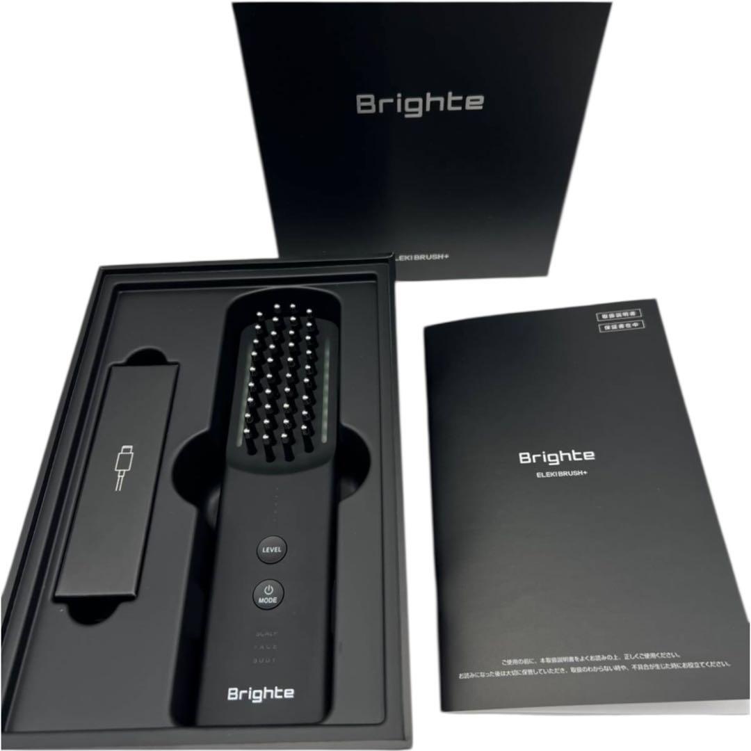 【美品】Brighte（ブライト）ELEKI BRUSH＋ エレキブラシプラス