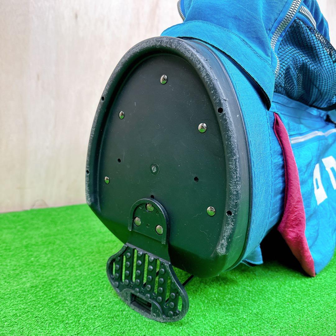 【良品】 ONOFF スタンド式 キャディバッグ 軽量 9.0型 水色