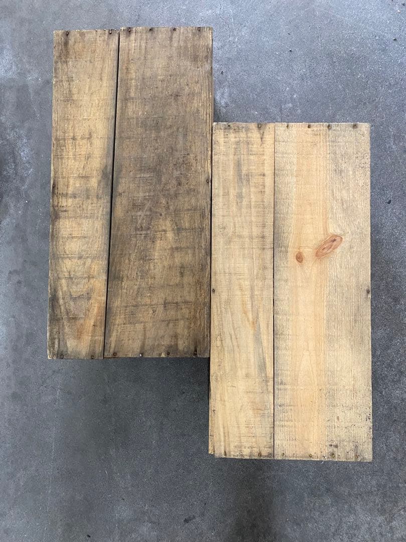 【Bランク】りんご箱10箱1セット USED 中古品　ビンテージ風 古箱