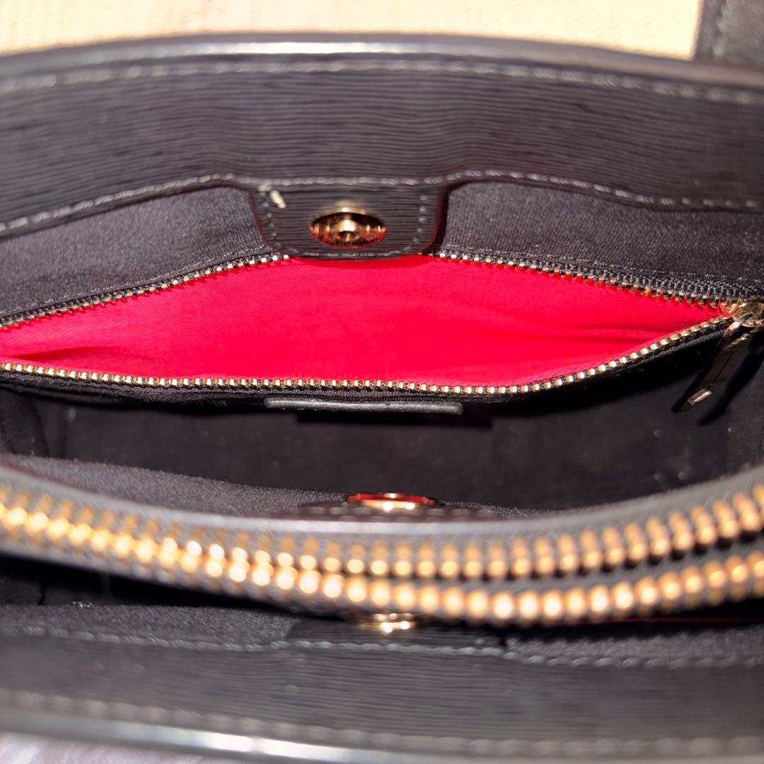 Paul Smith ポールスミス 本革ハンドバッグ ショルダーバッグ 2way