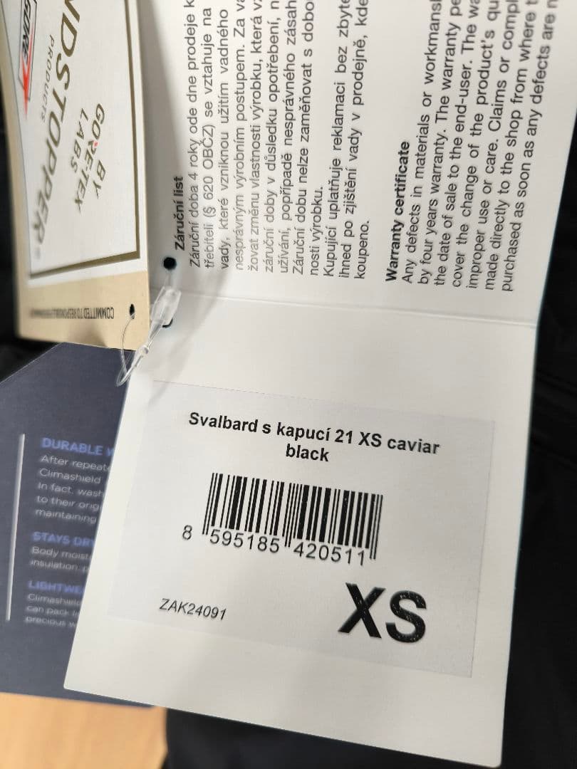 【新品タグ付き】tilak ティラック　スバルバードジャケット　最新モデル