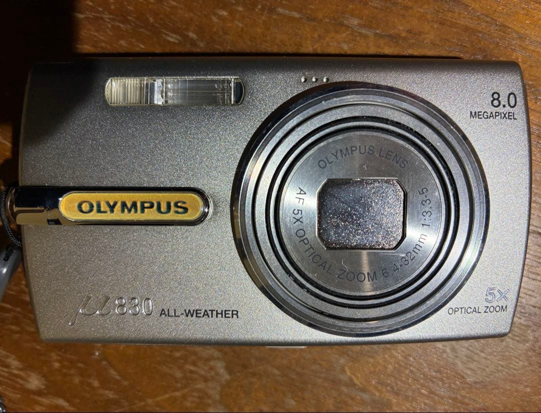 塩*布様 【動作確認済】OLYMPUS オリンパス μ830 レトロコンデジ