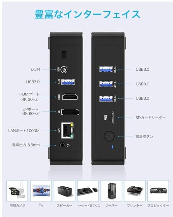 【未開封】GMKtec ミニPC Intel Inside　【Mini PC】