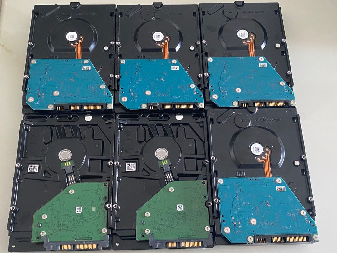 3.5インチHDD 1TB 6台セット