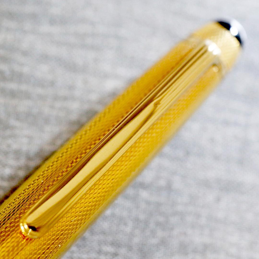【極美品 送料込み】モンブラン 万年筆 １４４４ バーレイ ゴールド マイスター