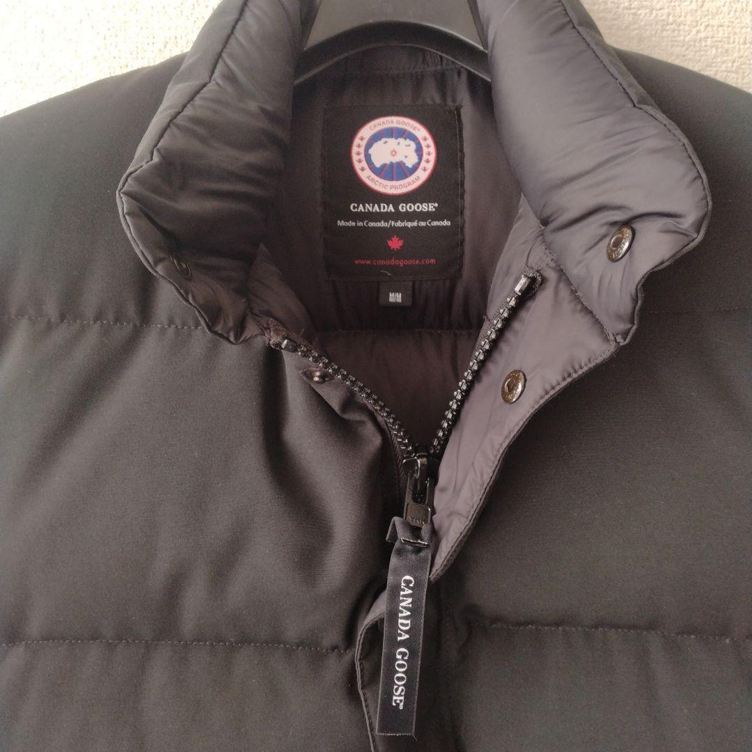   ブラック ダウンベスト M