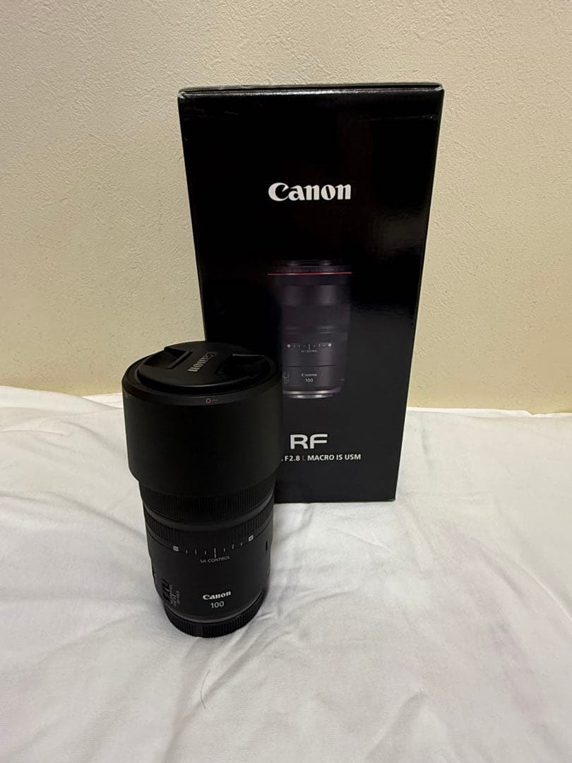 キャノンRFレンズ RF100mm F2.8 L MACRO IS USM