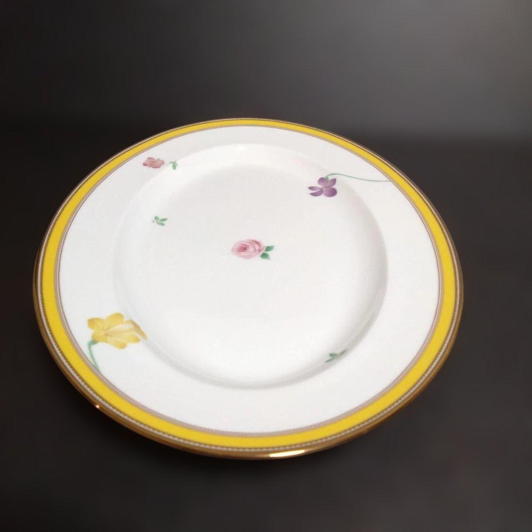 未使用 ノリタケ ヴィヴィッド ソロボーン オーバルプレート　お祝い　希少品