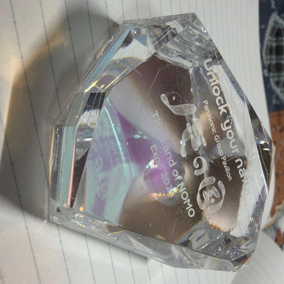 大阪・関西万博 パナソニックパビリオン「ノモの国」クリスタルオブジェ