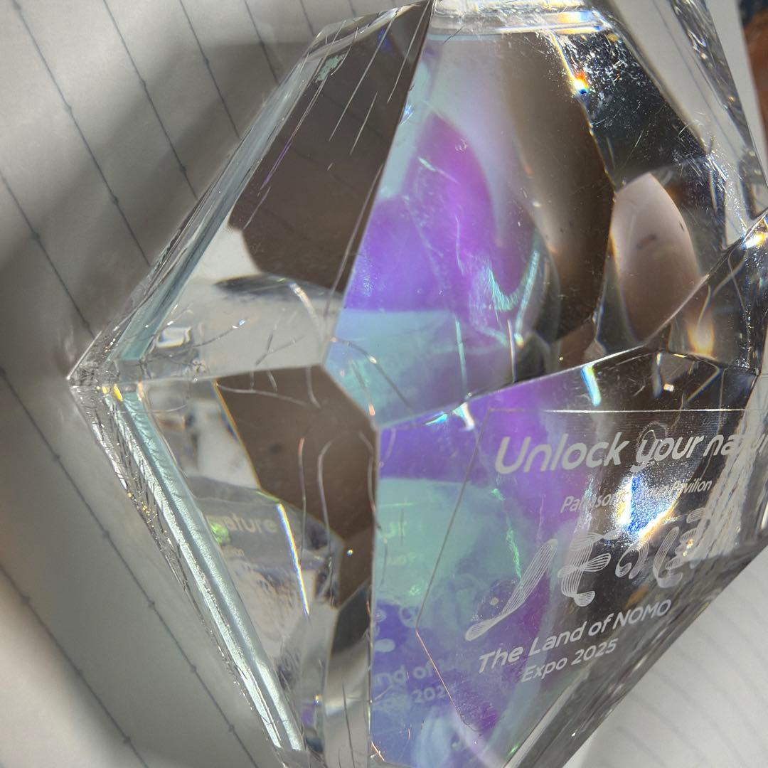 大阪・関西万博 パナソニックパビリオン「ノモの国」クリスタルオブジェ