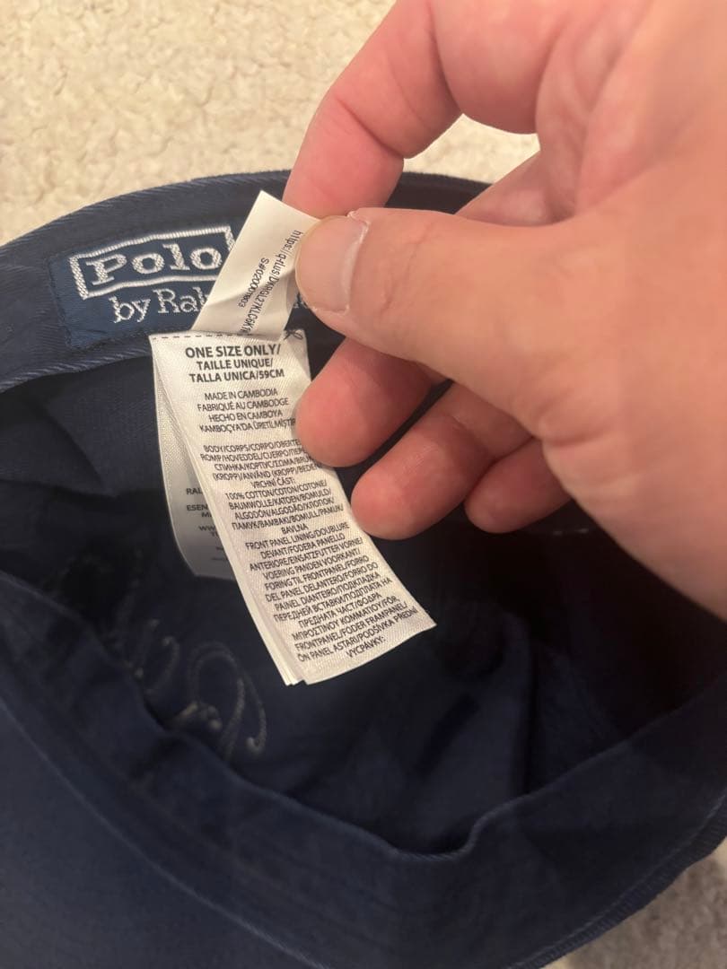 Polo Ralph Lauren The Ralph ロゴツイルキャップ