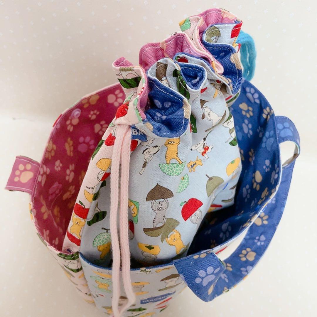 チャッピー。 パッチワークトートバッグ ねこ生地