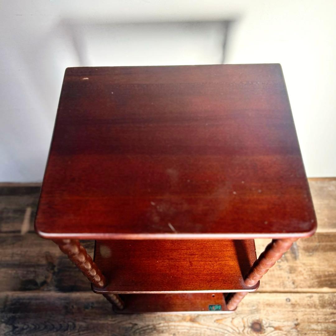 1960-70アンティーク コーナーラックNajico ナジコ 昭和レトロ