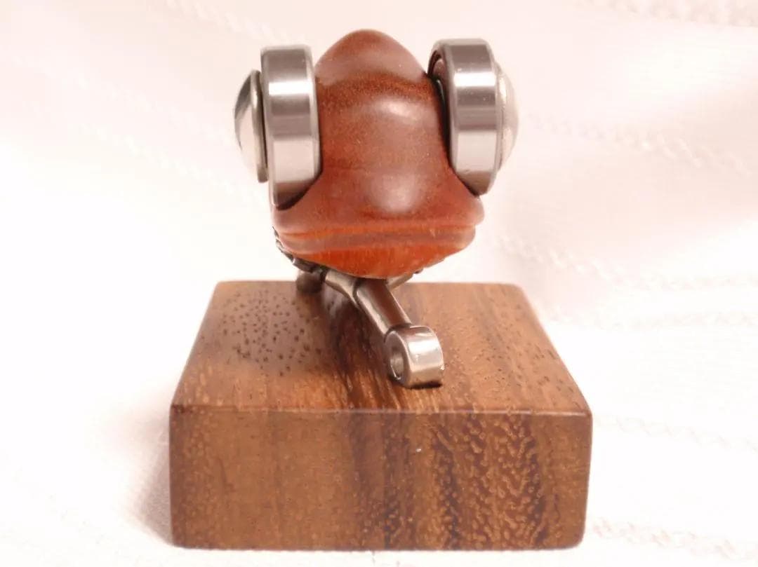 金木工房 カメレオン チャクテビガ 置き物 キーホルダー