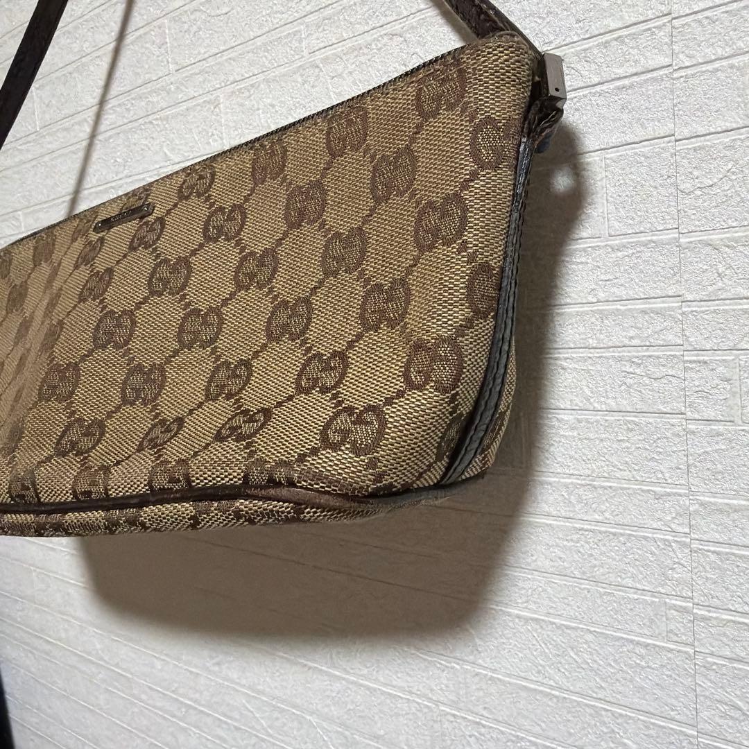 GUCCI GGキャンバス ハンドバッグ