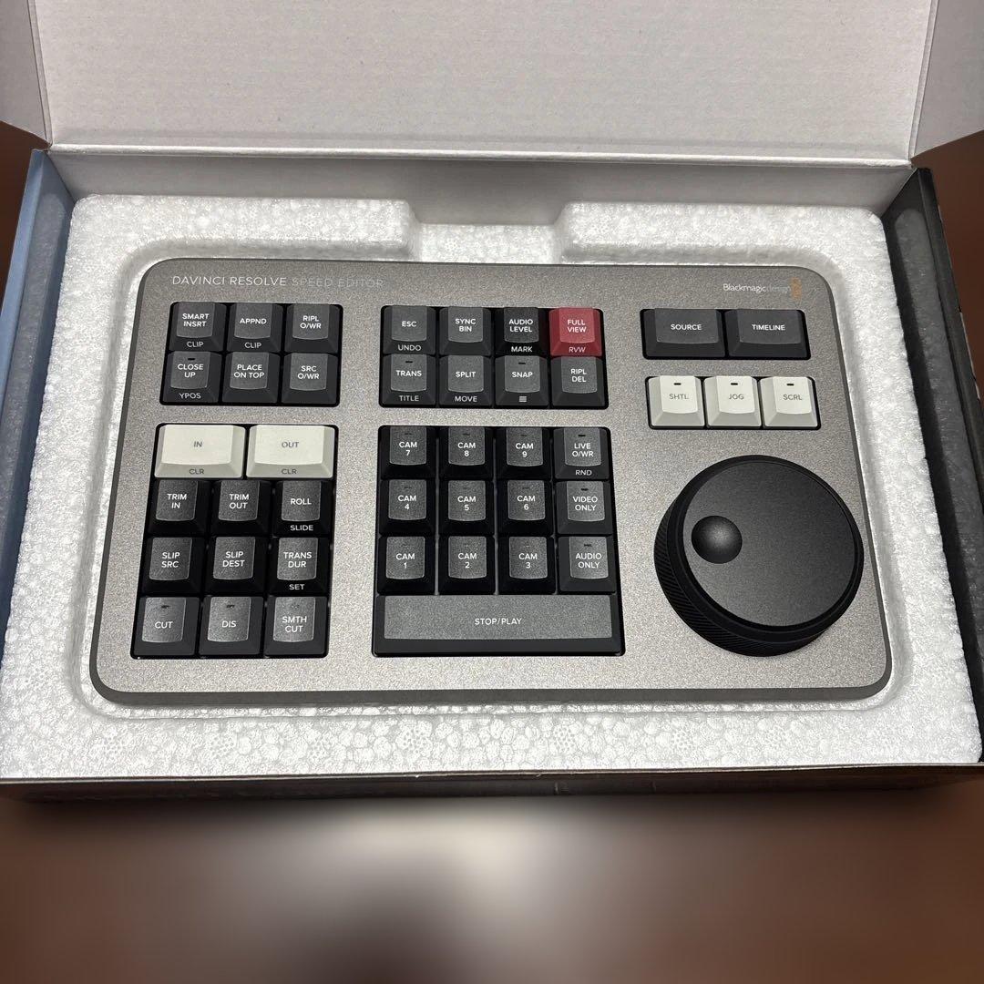 【未使用】Davinci Resolve Speed Editor