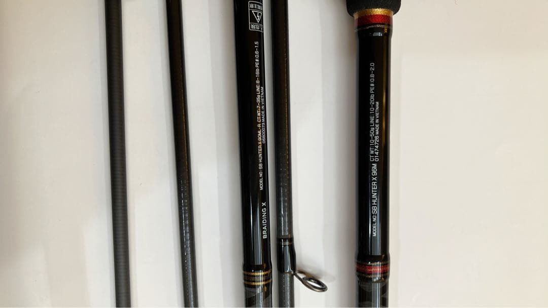 P*n様 シーバスハンター96M 90ML ザルツ96M ルアーロッド3本