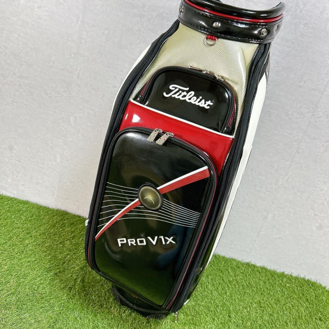 【限定】Titleist PRO V1X タイトリスト キャディバッグ ホワイト