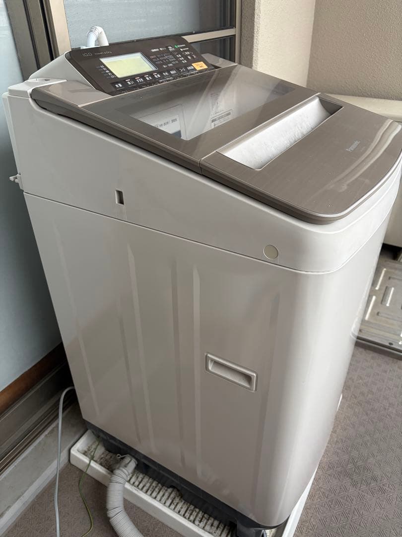 Panasonic 縦型洗濯機 NA-FW100S3 洗濯10kg 乾燥5kg