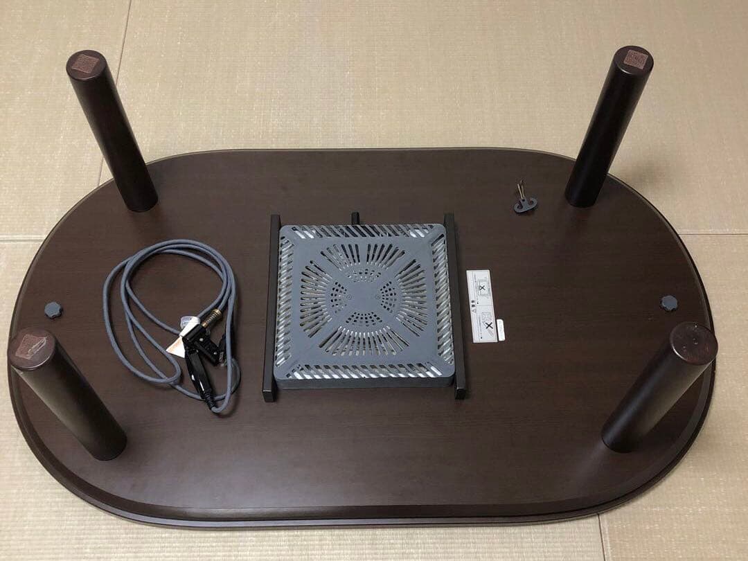 【最終価格】無印良品　こたつ　ローテーブル　ダークブラウン