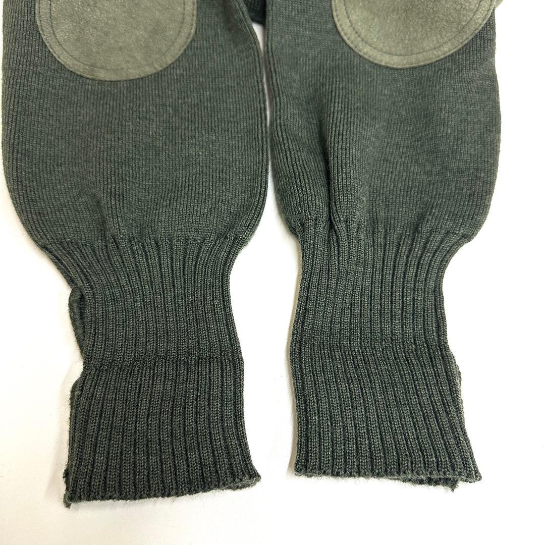 Burberrys バーバリーズ エルボーパッチ ウールニット M 英国製