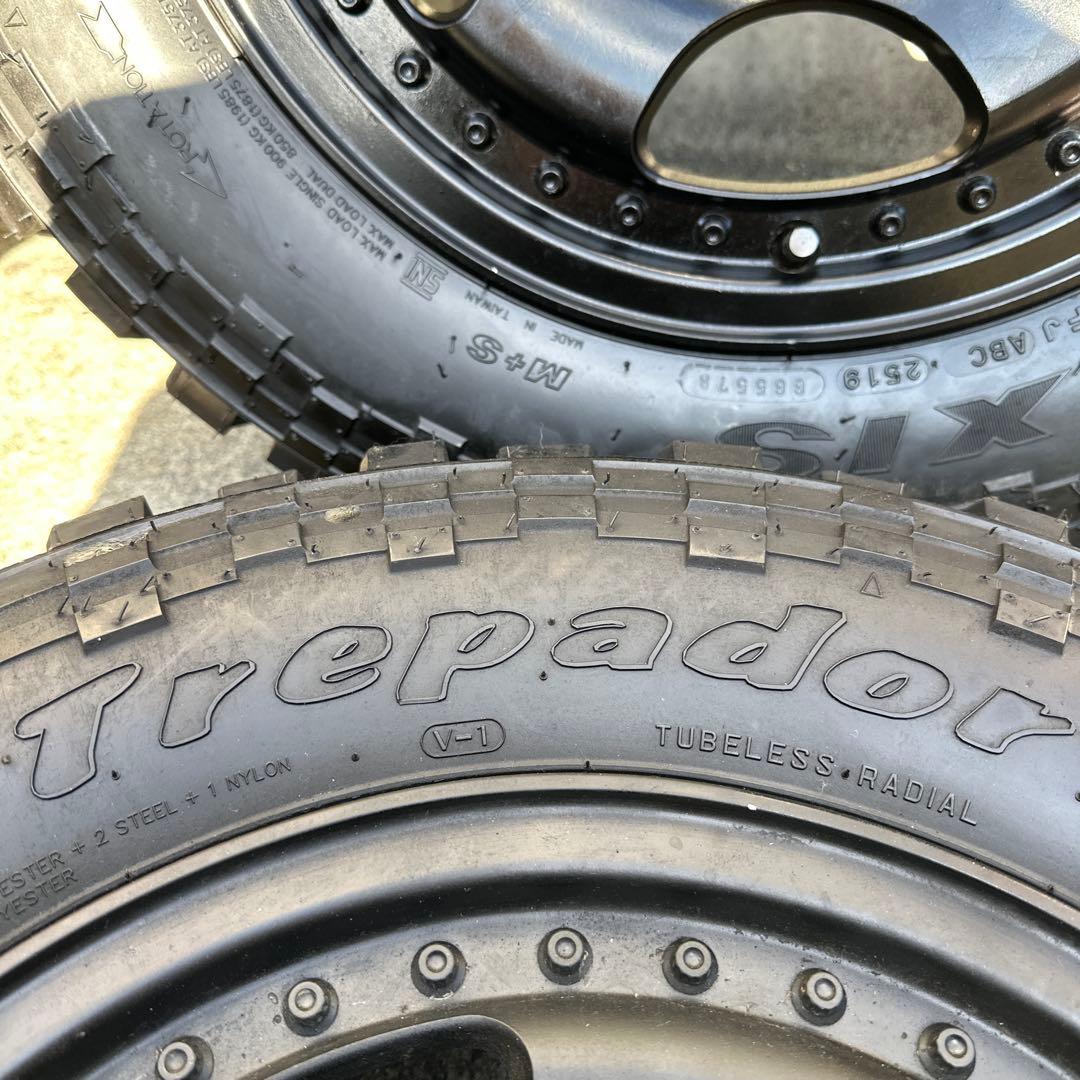 N*i様 ジムニー シエラ 6J オフセット0 PCD139 MAXXIS