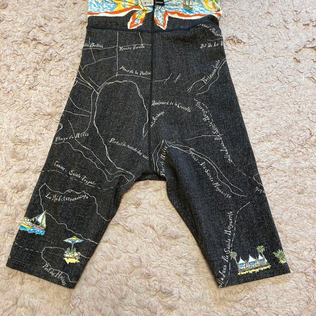 地図柄 スポーツ用水着 ワコール