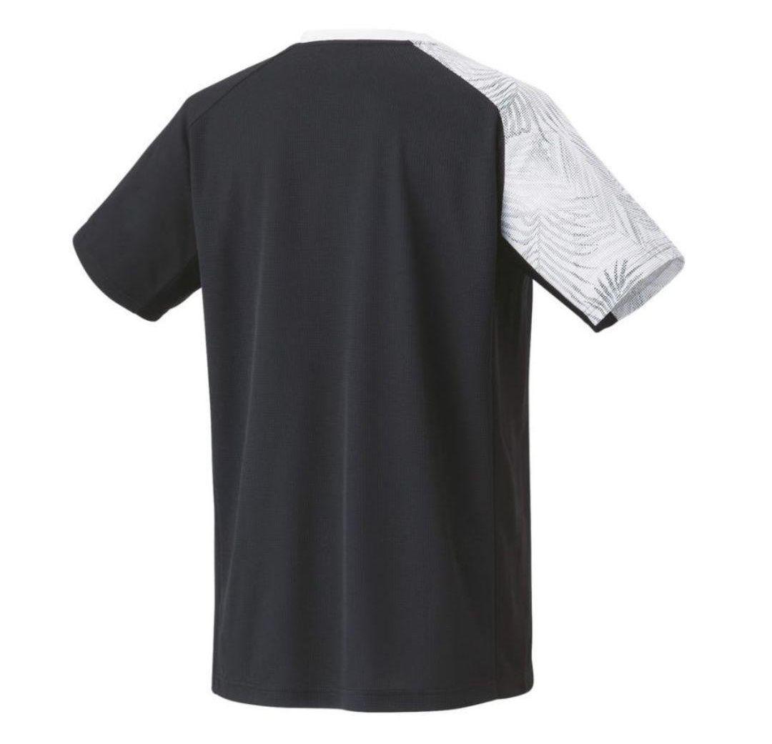 10543 ヨネックス ゲームシャツ ユニO ブラック