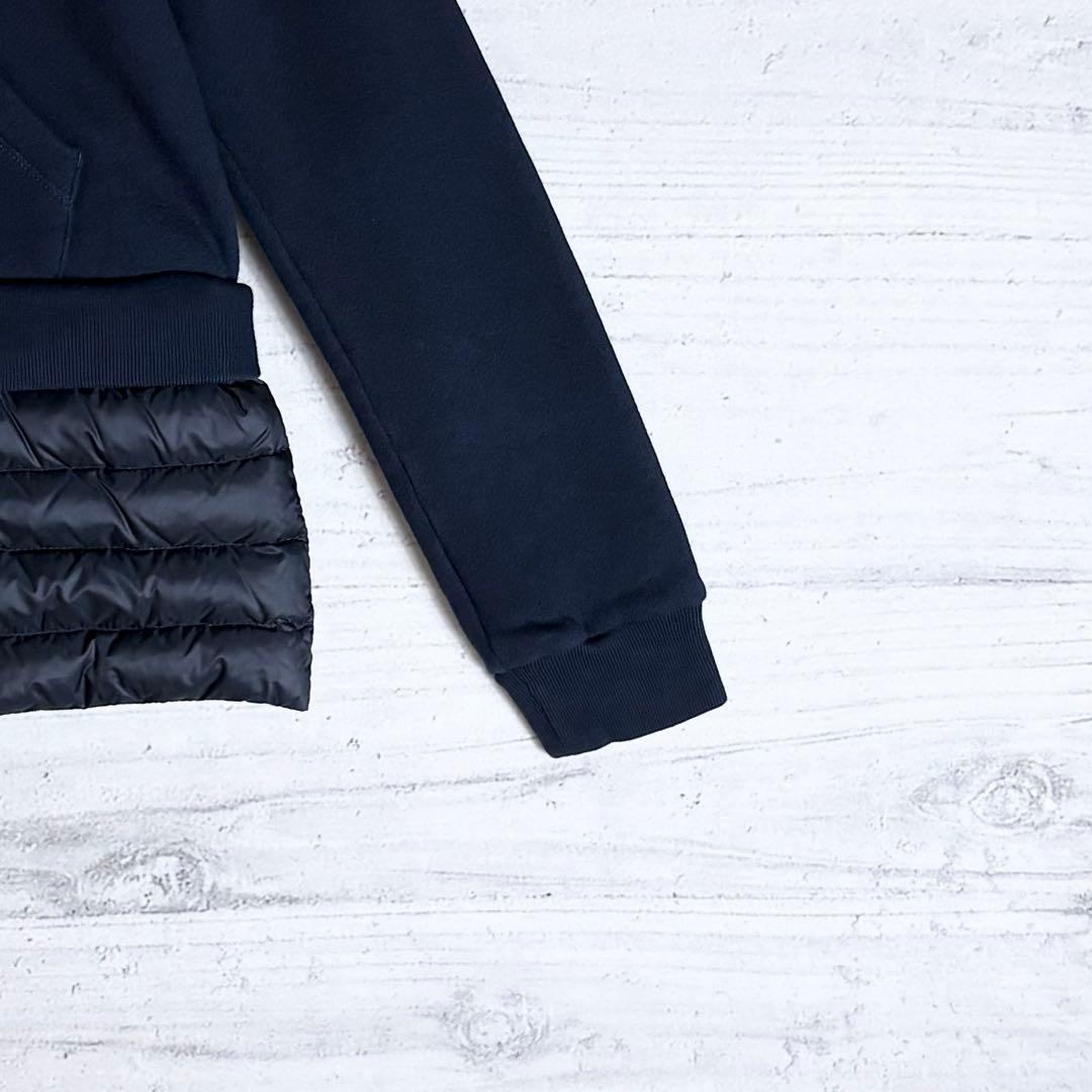 モンクレール マグリア カーディガン ダウン スウェット フード M