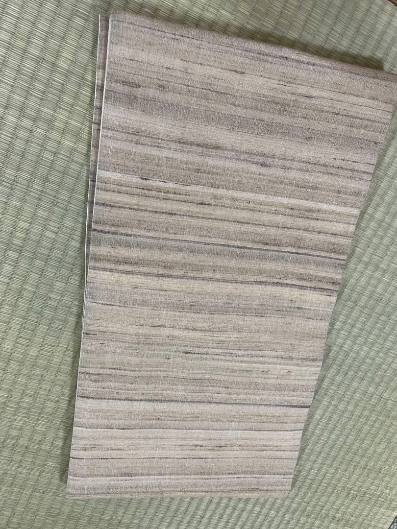 ムガシルク　野蚕糸　全通袋帯　未使用　仕立て上がり　最終価格※値下げ御免なさい