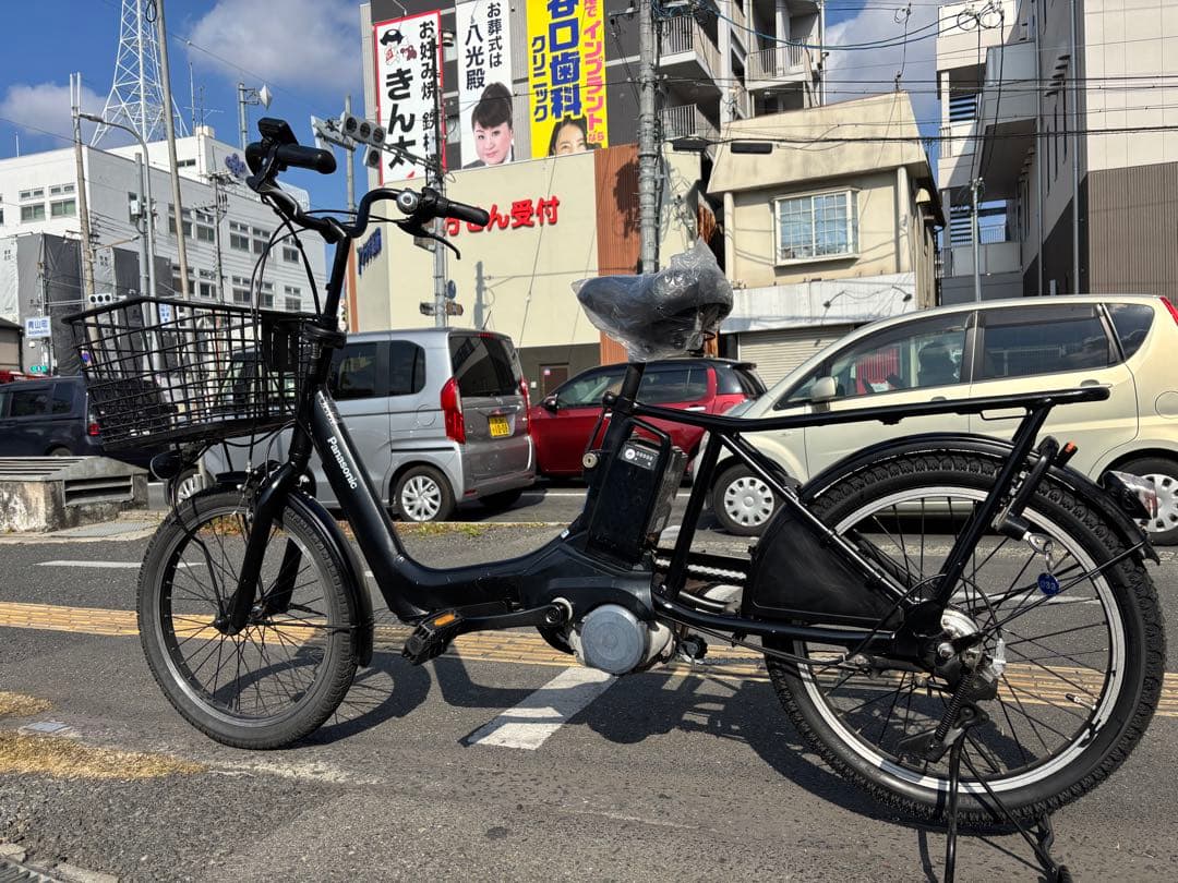 中古20㌅Panasonic電動アシスト自転車　16Ah 大阪　033番