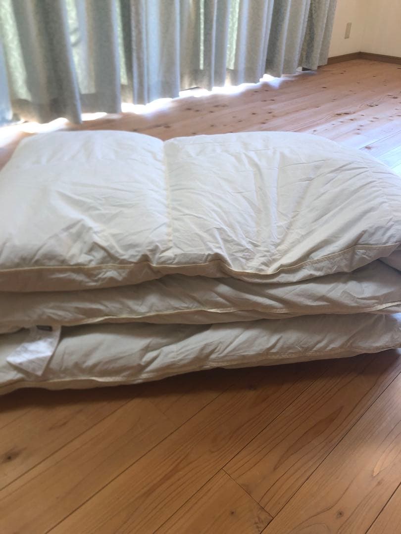 ニトリ　羽毛布団　SD　セミダブル